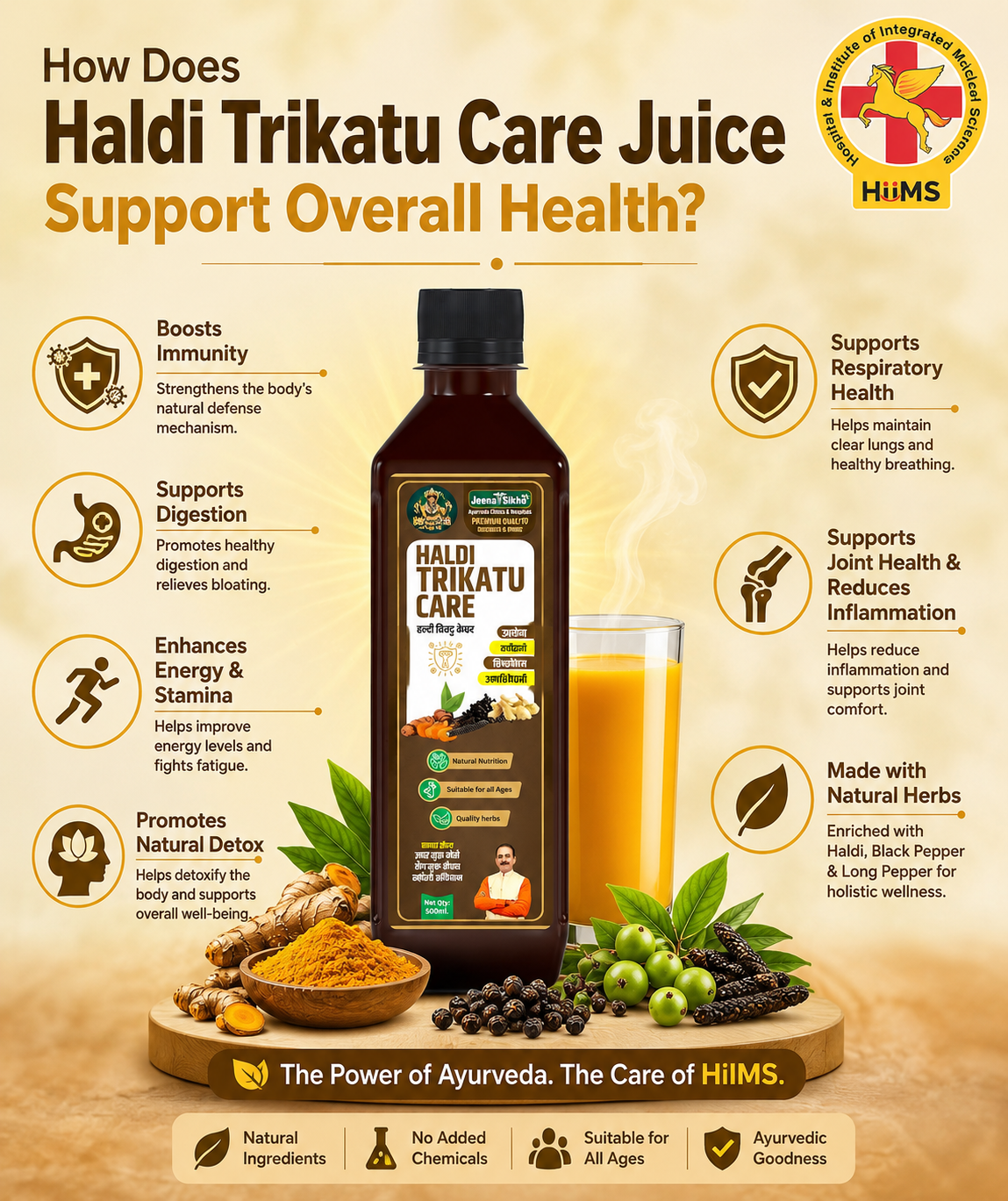 How Does Haldi Trikatu Care Juice Support Overall Health?